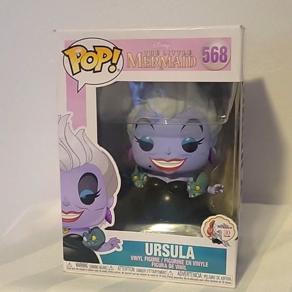 Funko Pop! Disney: The Little Mermaid, Ursula with Eels Vinyl Figure, #568 - Picture 1 of 6